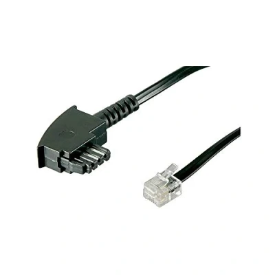 Afbeelding van Goobay TAE F kabel (universele pinout), zwart