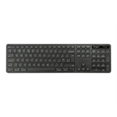 Afbeelding van Targus AKB873UK toetsenbord Universeel RF draadloos + Bluetooth QWERTY Brits Engels Zwart