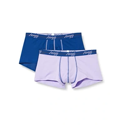 Image de Sloggi Briefs pour homme, Lilas Combinaison foncée, 2