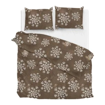Afbeelding van Dekbedovertrek Bassett Lits jumeaux (240x200/220 cm) Katoen Natuur Taupe Zo!Home Ga naar Dekbed Discounter.nl &amp; Profiteer Nu
