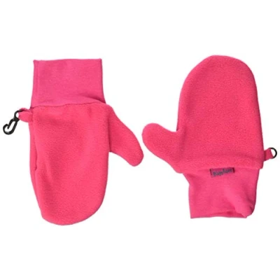 Afbeelding van Playshoes Fleece wanten voor kinderen Roze maat 3 (17cm) 4 6 years