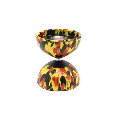 Afbeelding van Mister Babache Diabolo Harlekijn Medium, 0728, zwart/rood/geel, geen maat