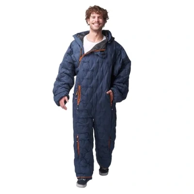 Afbeelding van Selk’bag Pro Draagbare Slaapzak Kampeerbenodigdheden Kampeeruitrusting 100% Gerecycled Primaloft Thermoplume Isolatie Marineblauw M