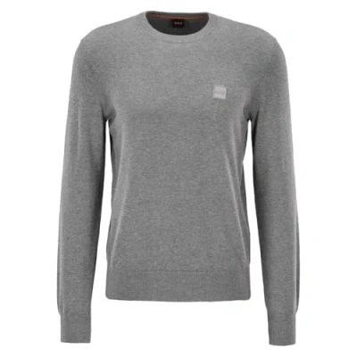 Afbeelding van BOSS Kanovano Trui, Heren, Maat: Large, Light/pastel grey