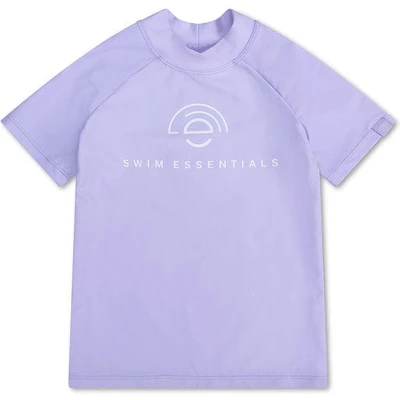 Afbeelding van Swim Essentials UV Zwemshirt Unisex Korte mouw Lila Maat 74/80