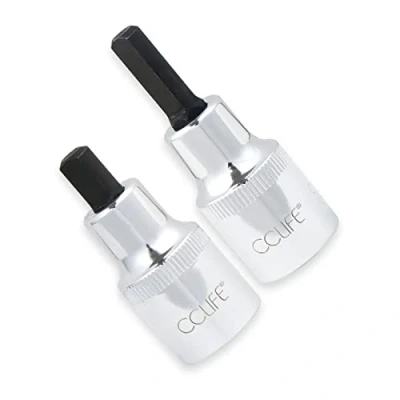 Afbeelding van CCLIFE Set van afstandhouders voor beenophanging, schokdemperkracht het scheiden de veerpoot wiellagerbehuizing 2 stuks 1/2 inch 12,5/22,2 mm 5 x 7 + 5,5 8,5