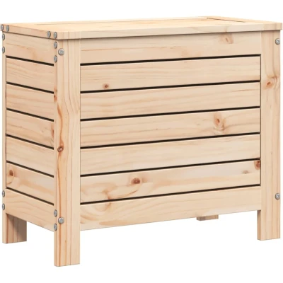 Afbeelding van Tuinvoetenbank 62x31,5x52 cm massief grenenhout