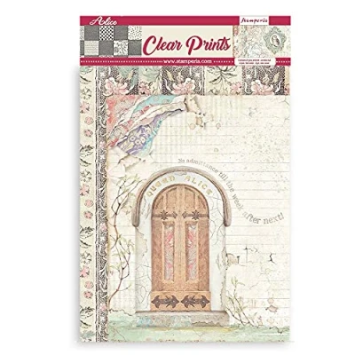 Afbeelding van Stamperia Clear Prints A4 Alice (SBA412) (DISCONTINUED)