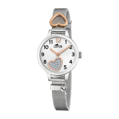Afbeelding van Lotus Junior Collection Horloge silvercoloured voor kinderen, Maat: One Size, Silver coloured