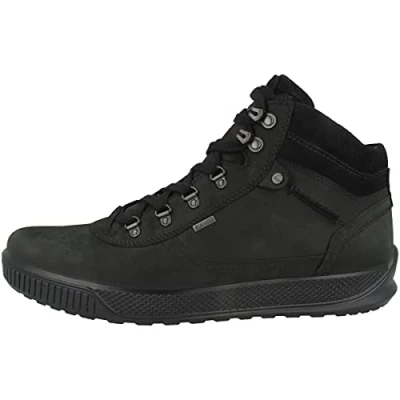 Afbeelding van ECCO Byway Sneakers hoog blackblack, Heren, Maat: 45, black Leer