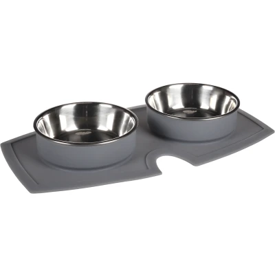 Afbeelding van Eet en drinkpot set Silicone ∅ 14.5cm