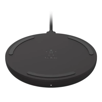 Afbeelding van Belkin Boost Charge Draadloze Snellader 10W Zwart + MicroUSB (geen AC adapter)
