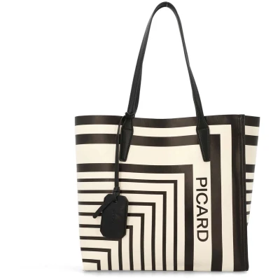 Afbeelding van PICARD Handtas Schoudertas Brasilia Shopper Black Kombi Veelkleurig