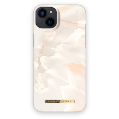 Afbeelding van Ideal Of Sweden Kunststof Back Cover Rose Pearl Marble Apple Iphone 14 Plus