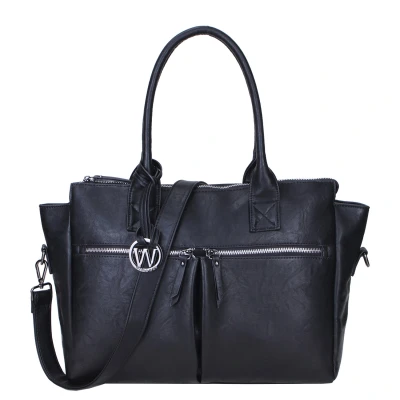 Afbeelding van Wimona Catarina One 2031 Schoudertas / Laptoptas Zwart