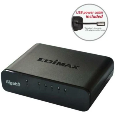Afbeelding van Gigabit switch Edimax 5 poorten