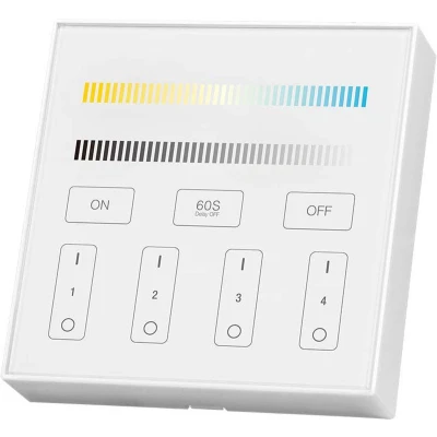 Afbeelding van V TAC VT 2439 LED Stripverlichting 4 Zone Wifi Controller Wit