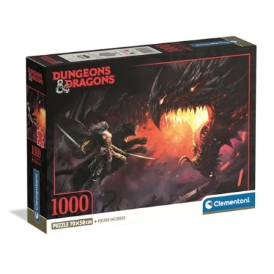 Afbeelding van Clementoni Puzzel 1000 Stukjes Dungeons &amp; Dragons Compact Box 2025 Voor Volwassenen