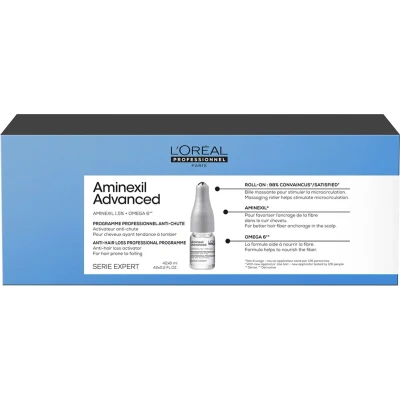 Afbeelding van L&#039;Oréal Aminexil Advanced Anti Hair Loss Activator Programma 42x6ml Haibu by Kapperskorting.com