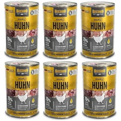 Afbeelding van 6x400g Belcando Baseline Kip natvoer voor honden