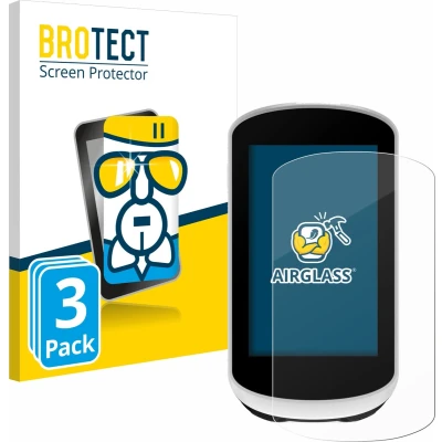 Afbeelding van BROTECT Screenprotector voor Garmin Edge Explore 2 Folie Beschermfolie Beschermglas transparant (3 Stuks)