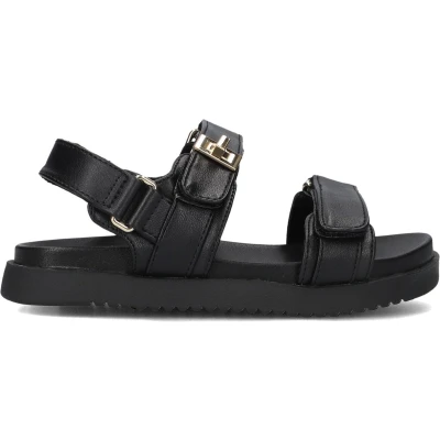 Afbeelding van Steve Madden Kids JMona sandaal in de kleur Zwart, maat: 35