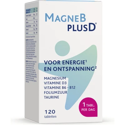 Afbeelding van B+Pharma Comprimés à croquer MagneB PlusD New Formula