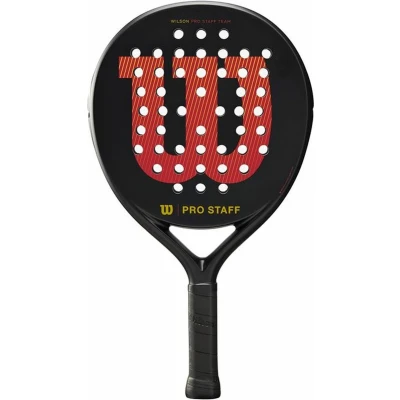 Afbeelding van Wilson Pro Staff Team V2 Padel Racket Black Zwart
