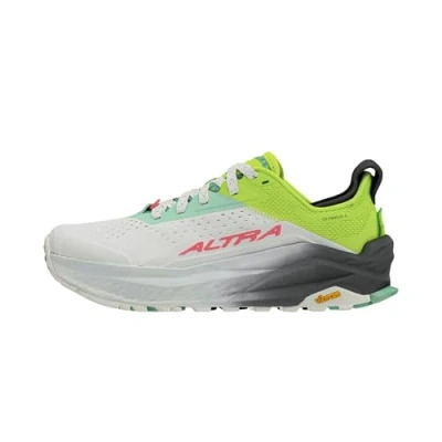 Afbeelding van Altra Olympus 6 Trail hardloopschoenen, Dames, Maat: 43, Gray/lime Schoenen