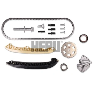 Afbeelding van HEPU 21 0324 Distributiekettingset Tandketting, Gesloten ketting VOLKSWAGEN: Polo IV Hatchback, Fox SKODA: Fabia 2