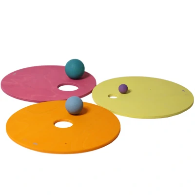 Afbeelding van Grimm&#039;s x stapelstein rolling discs warm pastel 3st