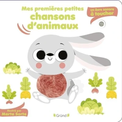 Afbeelding van Mes premieres petites chansons d&#039;animaux un livre sonore a t