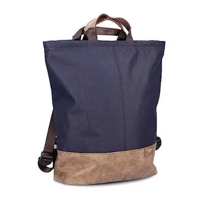 Afbeelding van zwei Vrije tijd Rugzak met laptopvak Olli Backpack OR140 Ink Blauw