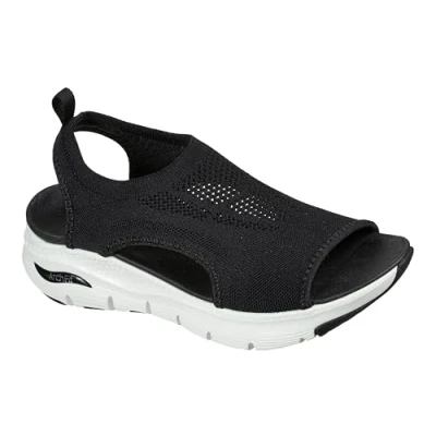 Afbeelding van Skechers Arch Fit City Catch sandalen zwart Maat 36