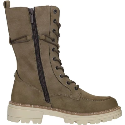 Afbeelding van Mustang Veterschoenen Hoog taupe Maat 44