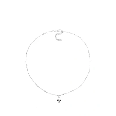 Afbeelding van Elli Kreuz Ketting, Dames, Maat: 36, Silber