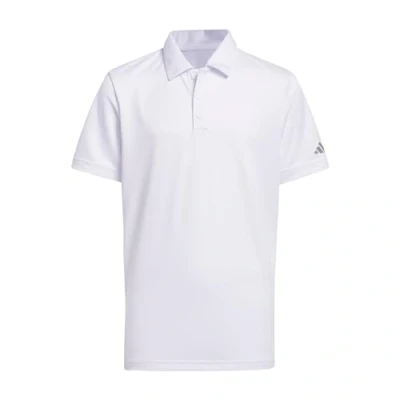 Afbeelding van adidas Performance Short Sleeve Poloshirt voor kinderen, Maat: 140, White