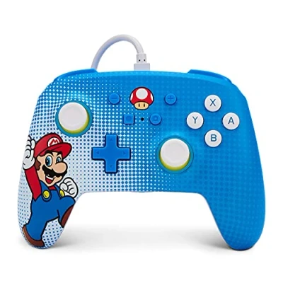 Image de Enhanced Wired Controller for Nintendo Switch Pikachu Black &amp; Silver