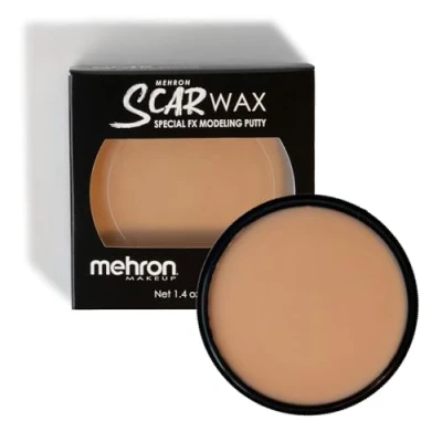 Afbeelding van Mehron Scar Wax Modelling Putty Voor het creëren van littekens snijwonden Light