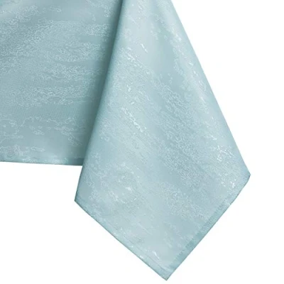 Afbeelding van AmeliaHome tafelkleed lotuseffect waterafstotend linnenlook Hemelsblauw Vesta 140x260 cm