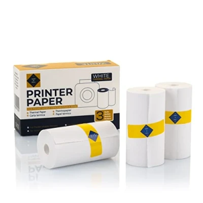 Afbeelding van Papp&#039;n&#039;Roll® Thermisch papier voor kinderen en mini printers zoals PeriPage A6/Paperang P1 P1/Poooli KidiZoom 57 x 30 mm