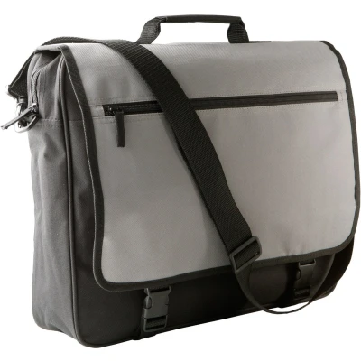 Afbeelding van Kimood Documententas met overslag KI0412 Black / Light Grey