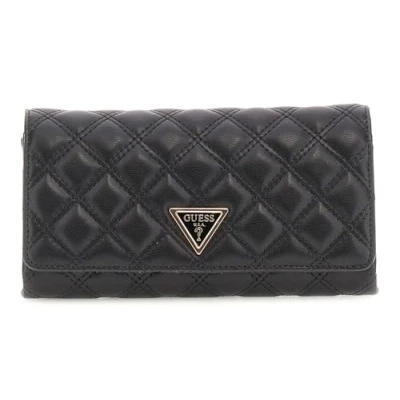 Afbeelding van GUESS Schoudertas Giully II Xbody Flap Organizer Black Zwart