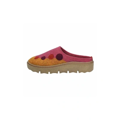 Afbeelding van Josef Seibel Carmaux Muiltjes, Dames, Maat: 37, Orange multi Vilten schaapswol