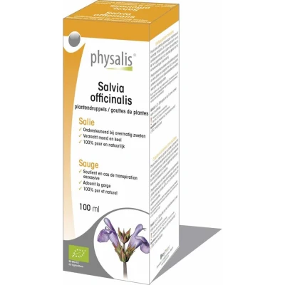 Afbeelding van Physalis Liquide Gouttes de plantes Salvia Officinalis