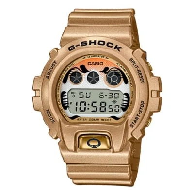 Afbeelding van Casio G Shock Daruma DW 6900GDA 9ER Horloge Kunststof Goudkleurig Ø 45 mm