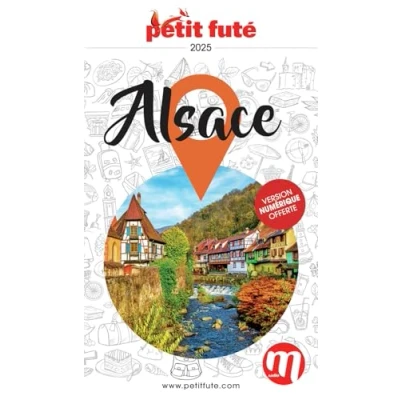 Afbeelding van ALSACE 2025 PETIT FUTE GUIDE REGION
