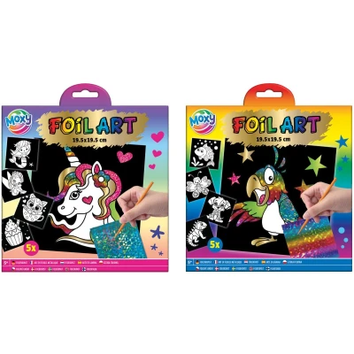 Afbeelding van Creative Craft Group Foliekunst met Kraspen