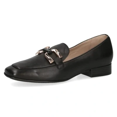 Afbeelding van Caprice Instappers, Dames, Maat: 39, Black softnap. Leer