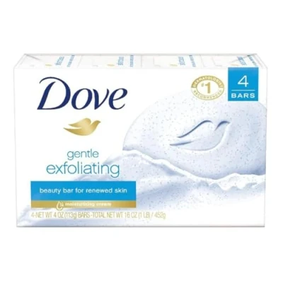Afbeelding van Dove Wastablet Gentle Exfoliating 4 x 100 gr